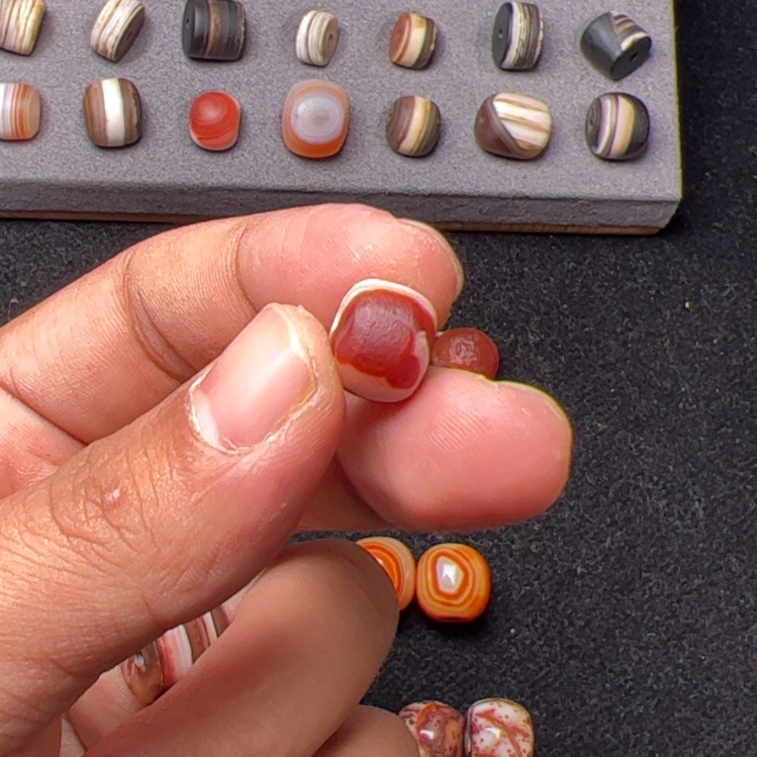 豌***手玛瑙/玉髓未镶嵌配饰