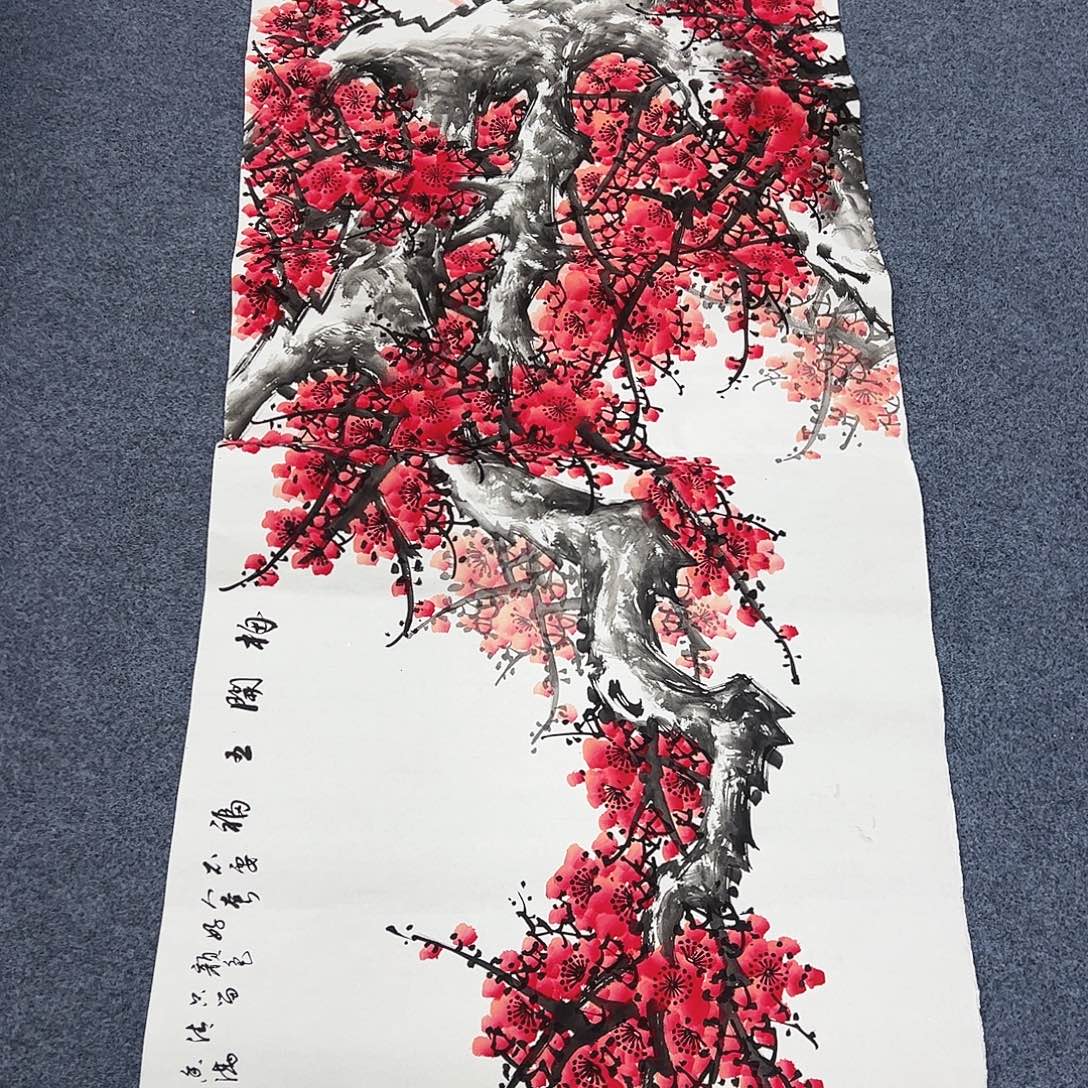 国画国画作品宣纸纯手绘