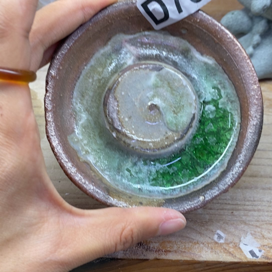 陶园柴烧，精品高货。虎*757瑕疵2