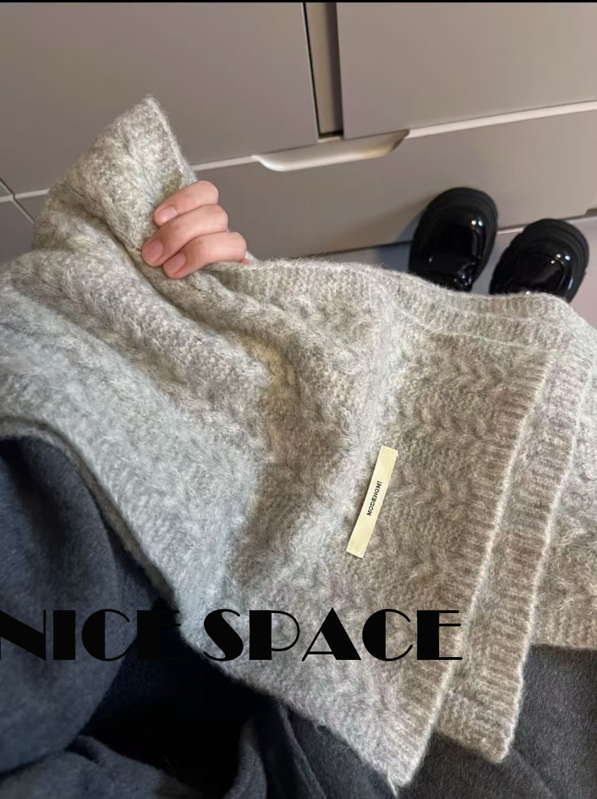 ⑨：寒冬好用百搭围巾