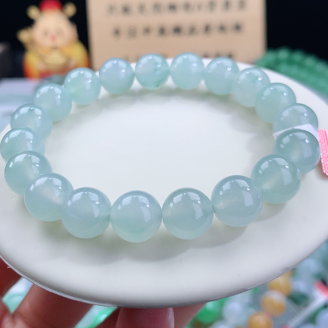 翡翠手链未镶嵌卡10