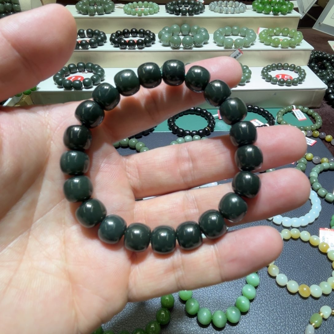 和田玉手链未镶嵌