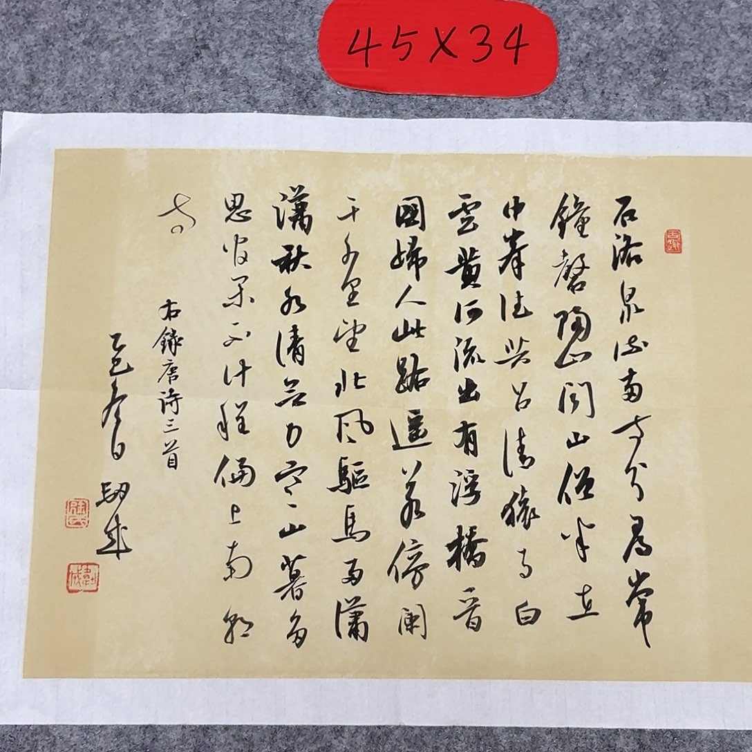 书法国展书家徐卫科45+34