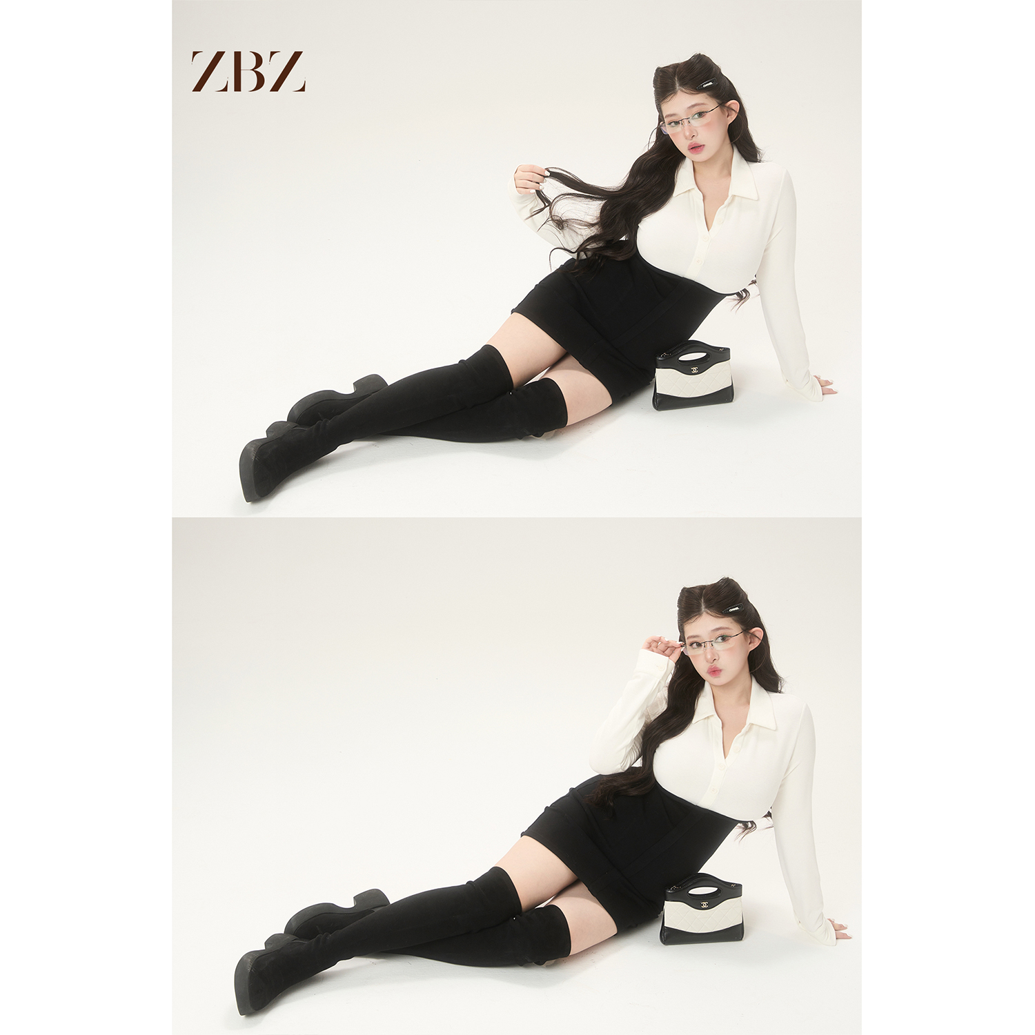 周白子12/08 无痛腰腹吸【不臃肿 · 蚂蚁腰Lady】连衣裙ZTDC677