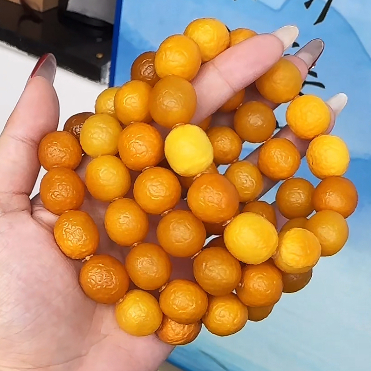 【齐福珠宝】14mm馆藏级海漂籽满肉满脑纹（多样性发其一）