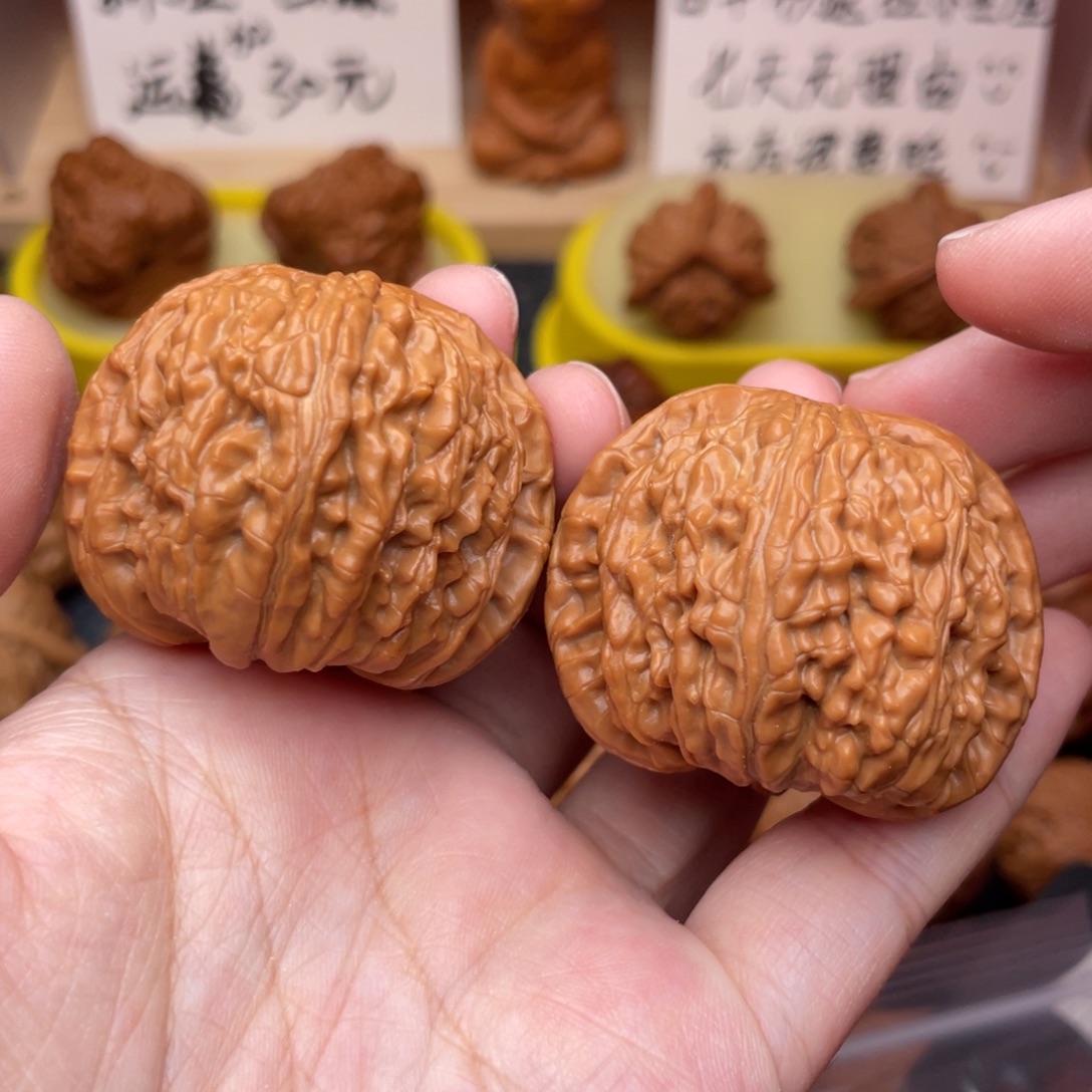 文玩核桃把件狮子42