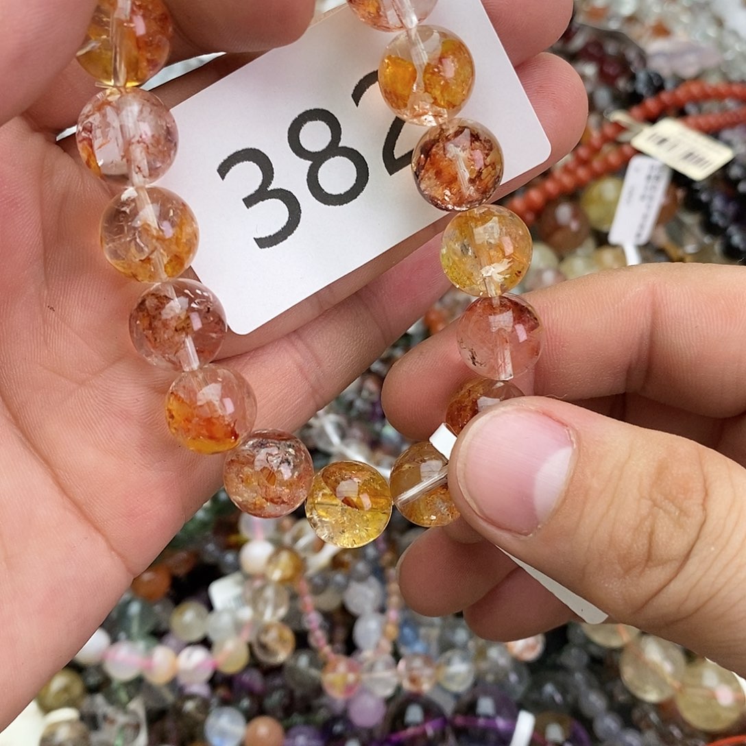 水晶未镶嵌手链手链