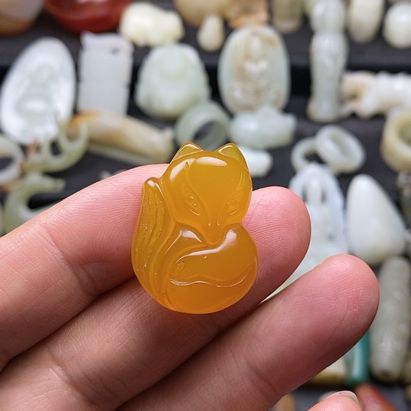 【闪购商品】玛瑙/玉髓挂件未镶嵌