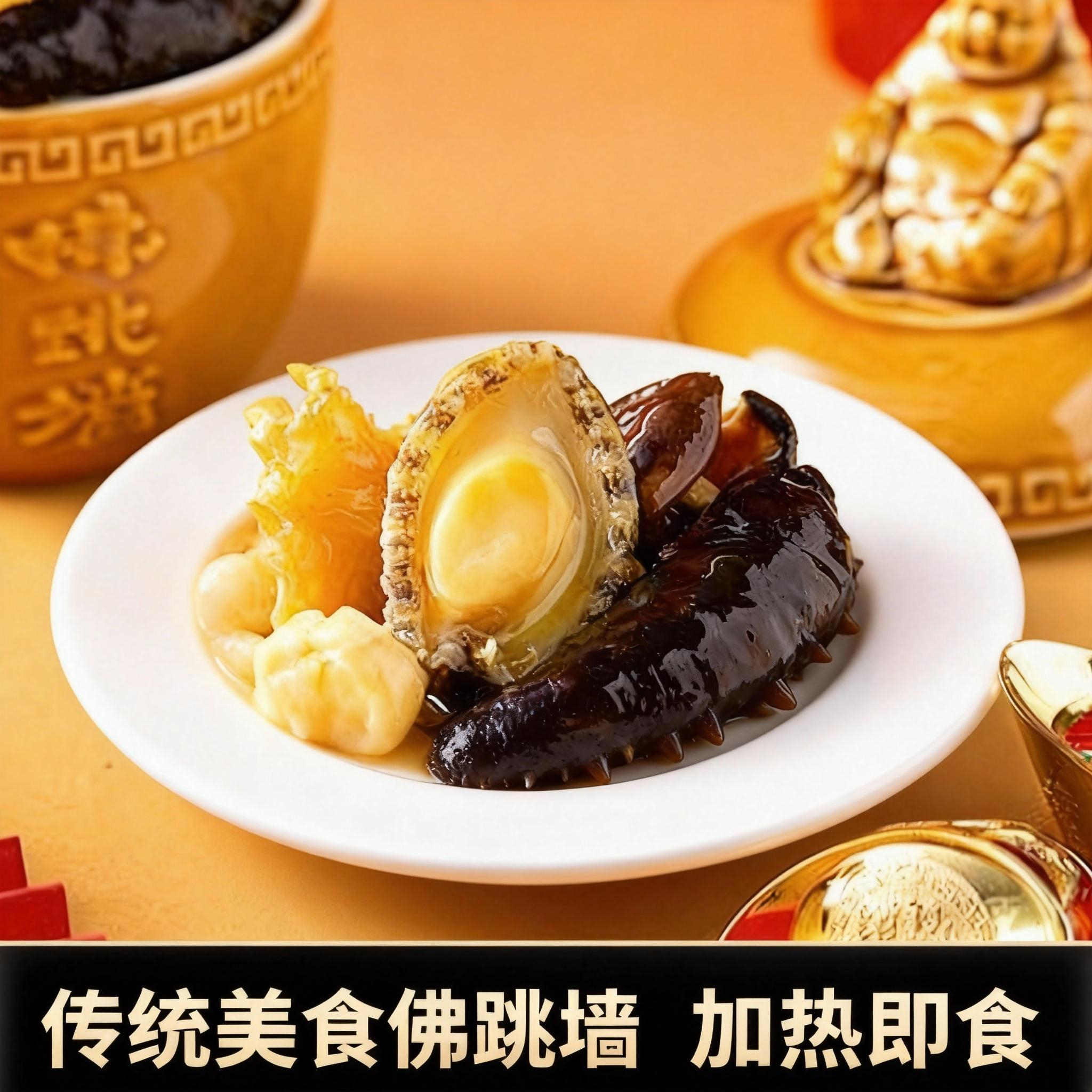 正宗金汤佛跳墙加热即食宴席海参鲍鱼年夜饭酒店款250g/袋