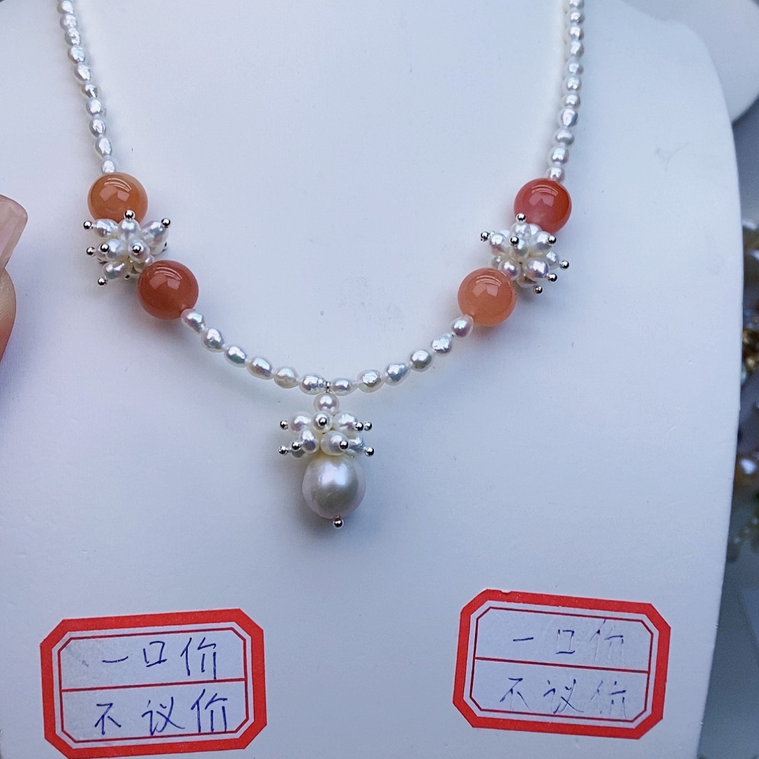 淡水珍珠颈饰未镶嵌