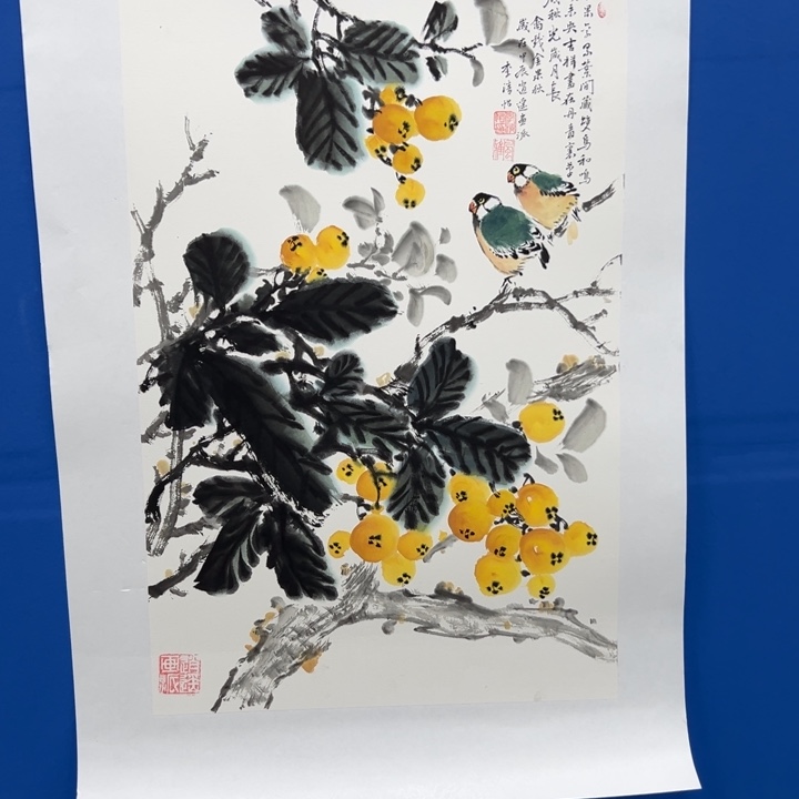 国画国画作品纯手工
