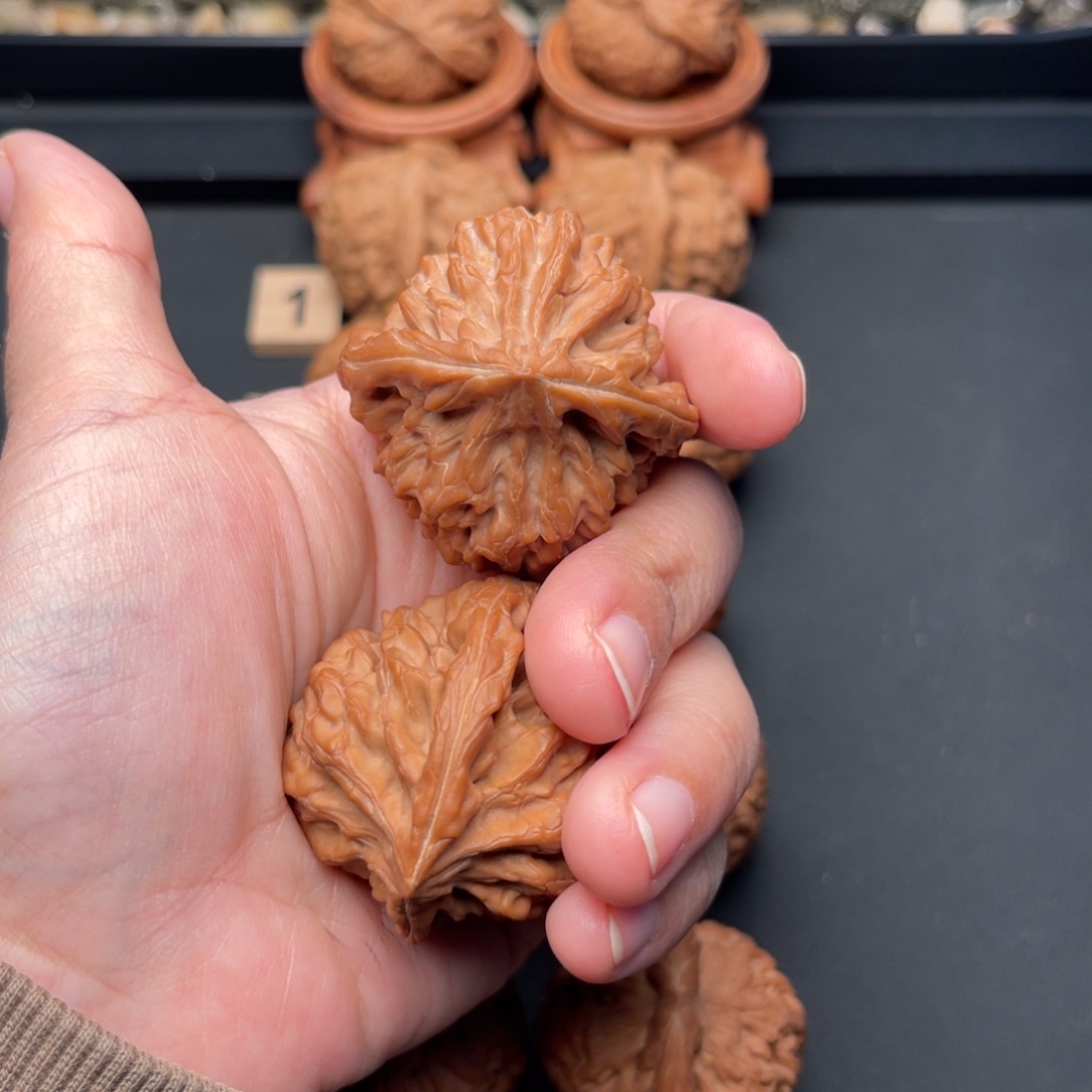 白***菜把件桃核龙门涧25.951A