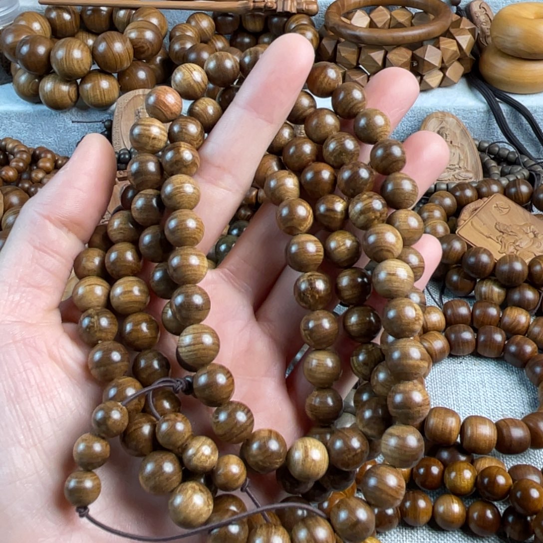 木老山檀香1.0多圈手串