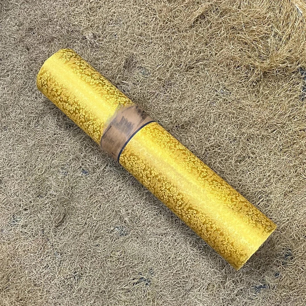 【闪购商品】先拍后开 大黄桶木轴木摆件复古工艺