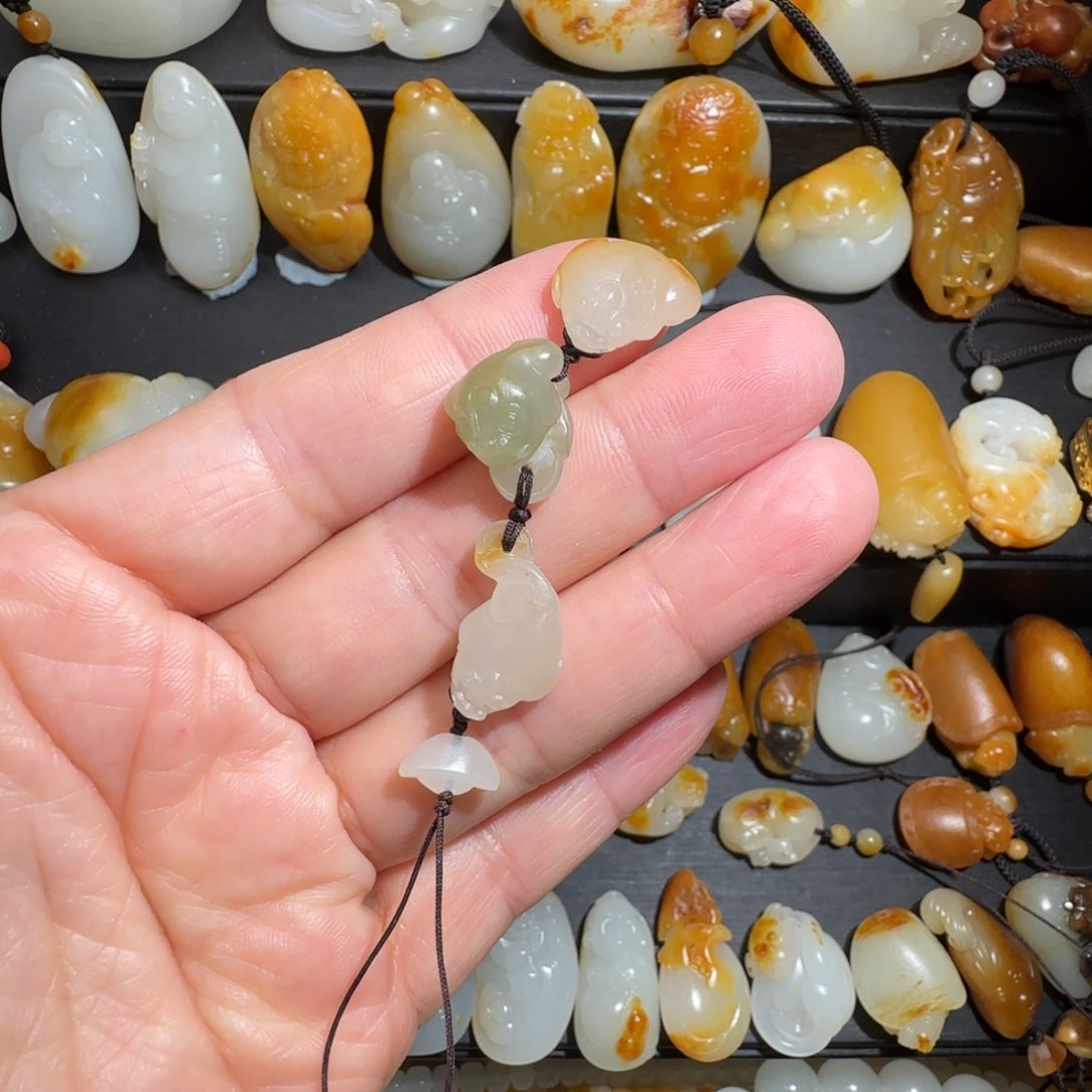 和田玉吊坠(不含链)未镶嵌