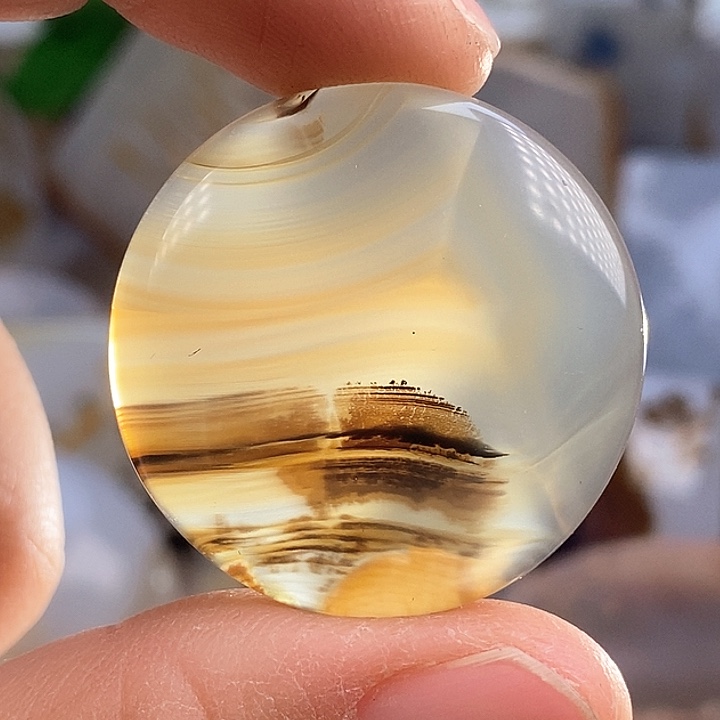 玛瑙/玉髓颈饰足银镀金镶嵌