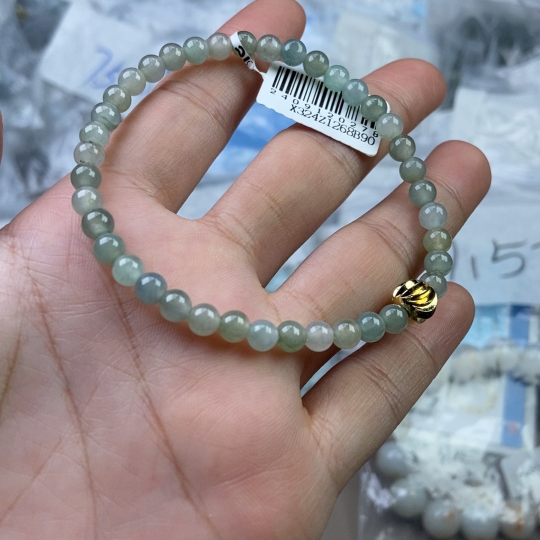 翡翠未镶嵌手链翡翠