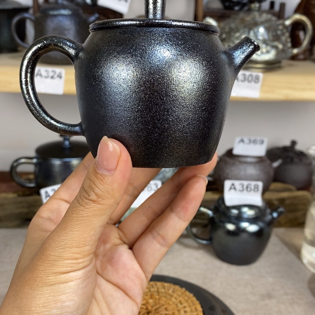 建水紫陶柴烧茶壶125cc