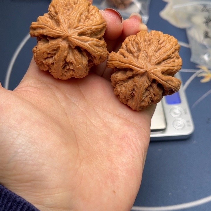 文玩核桃把件粗筋43