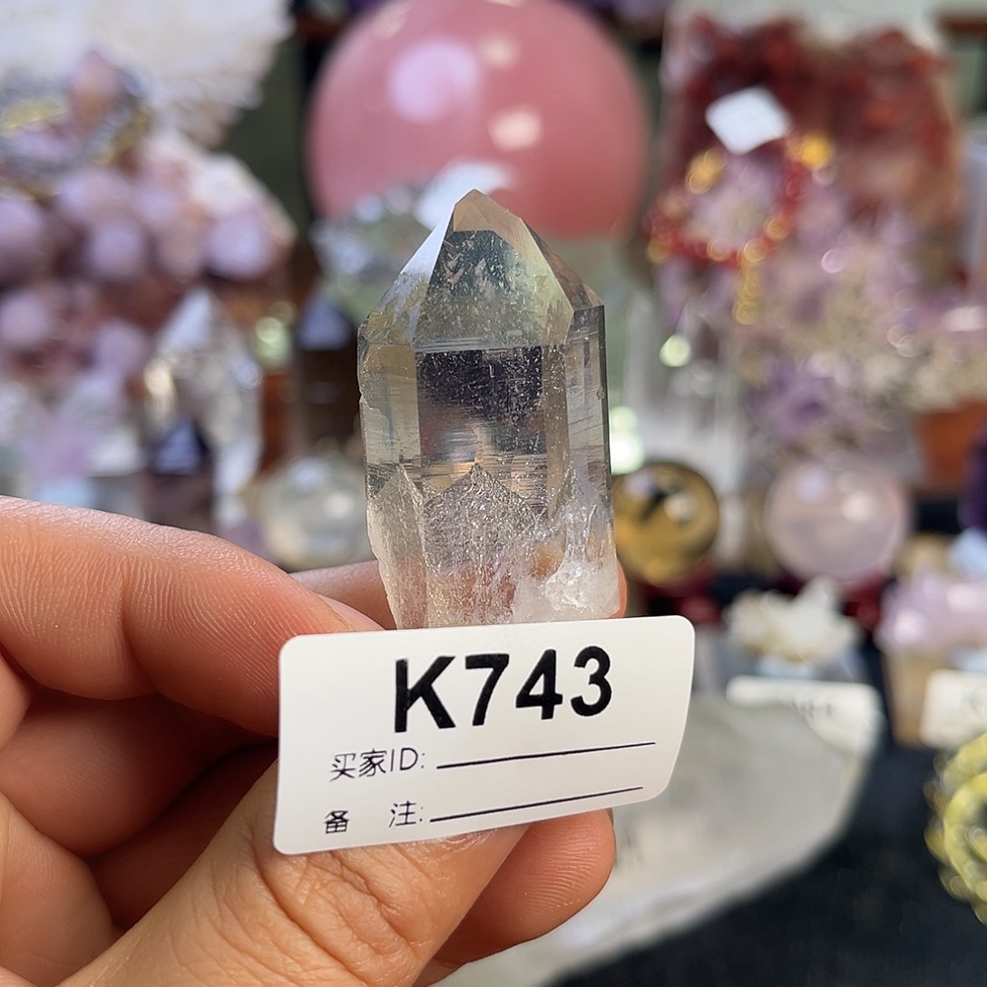 水晶天然水晶家居摆件未镶嵌何**悠