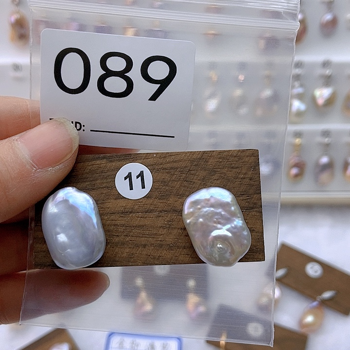 淡水珍珠颈饰银S925镶嵌