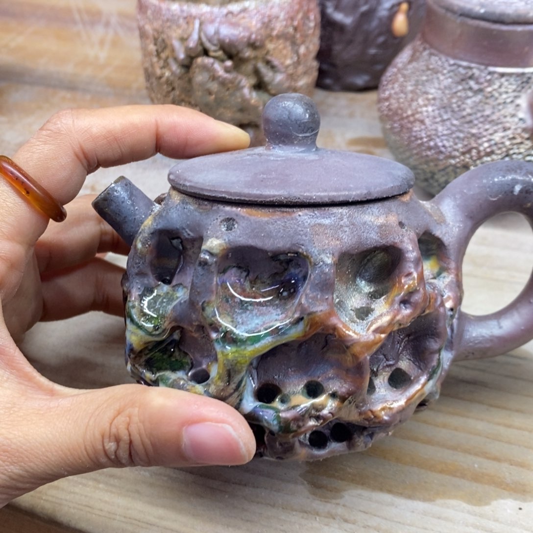 陶园柴烧，精品高货。 792瑕疵