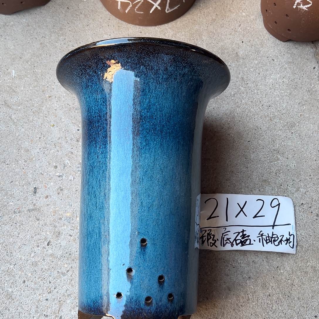 花盆紫砂宜兴紫砂花盆源头