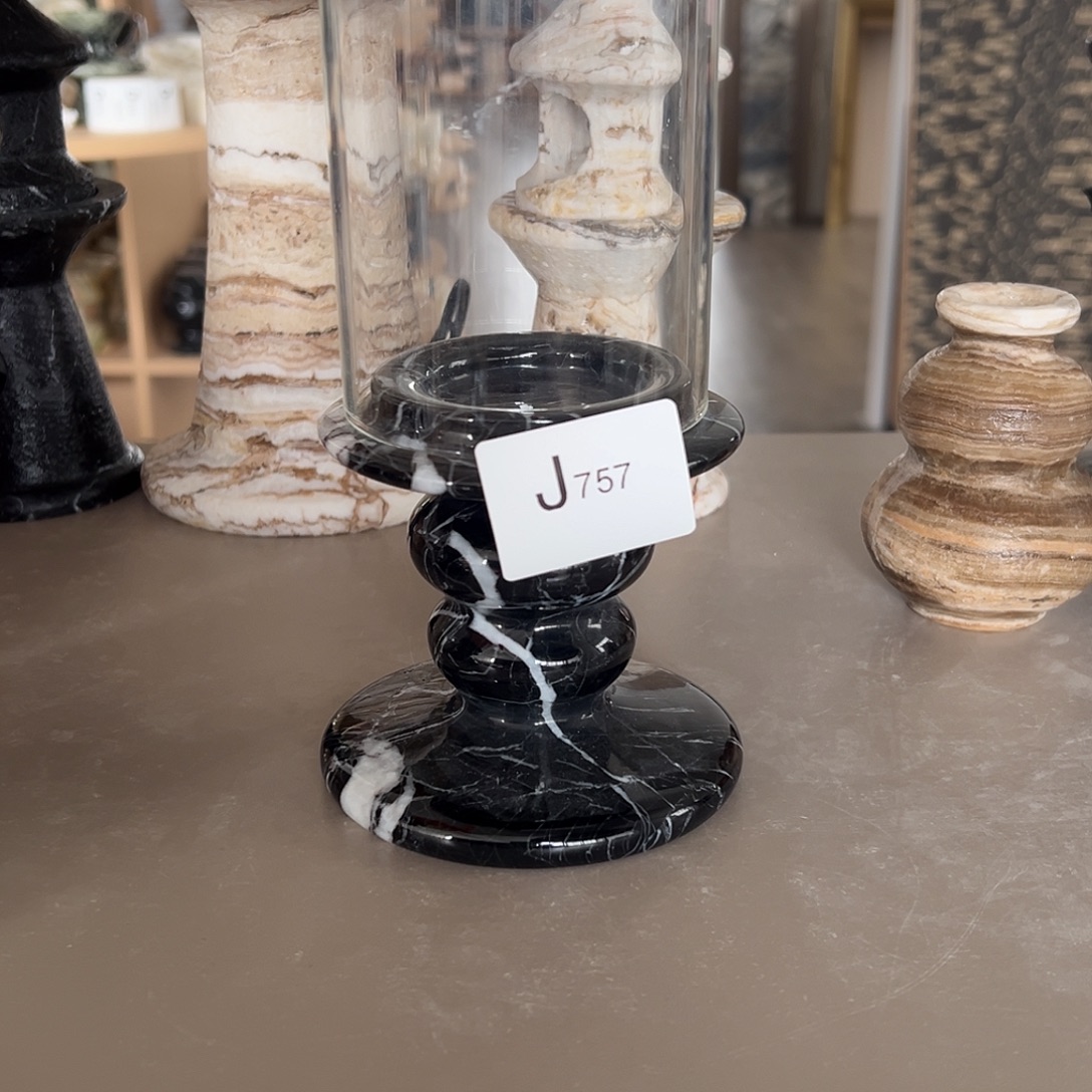 石材J757宝黑烛台