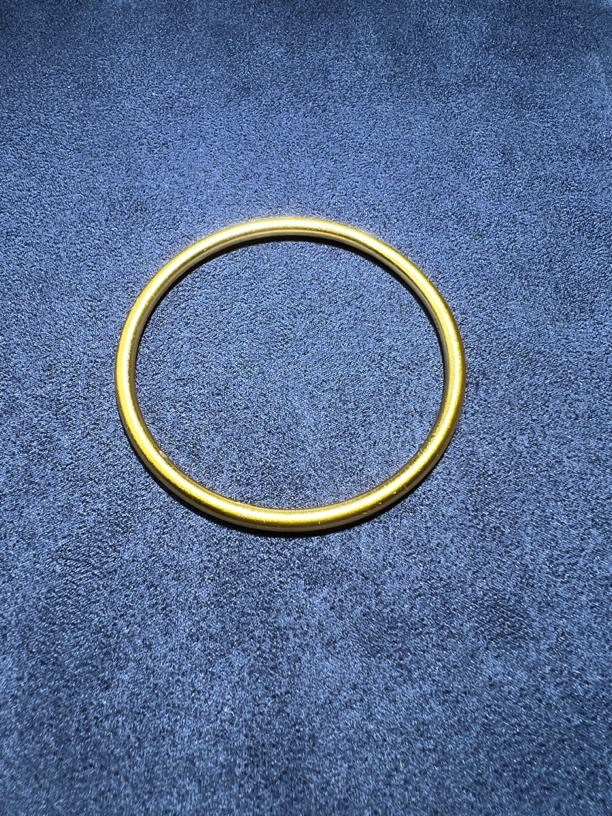 S0003古法素圈手镯