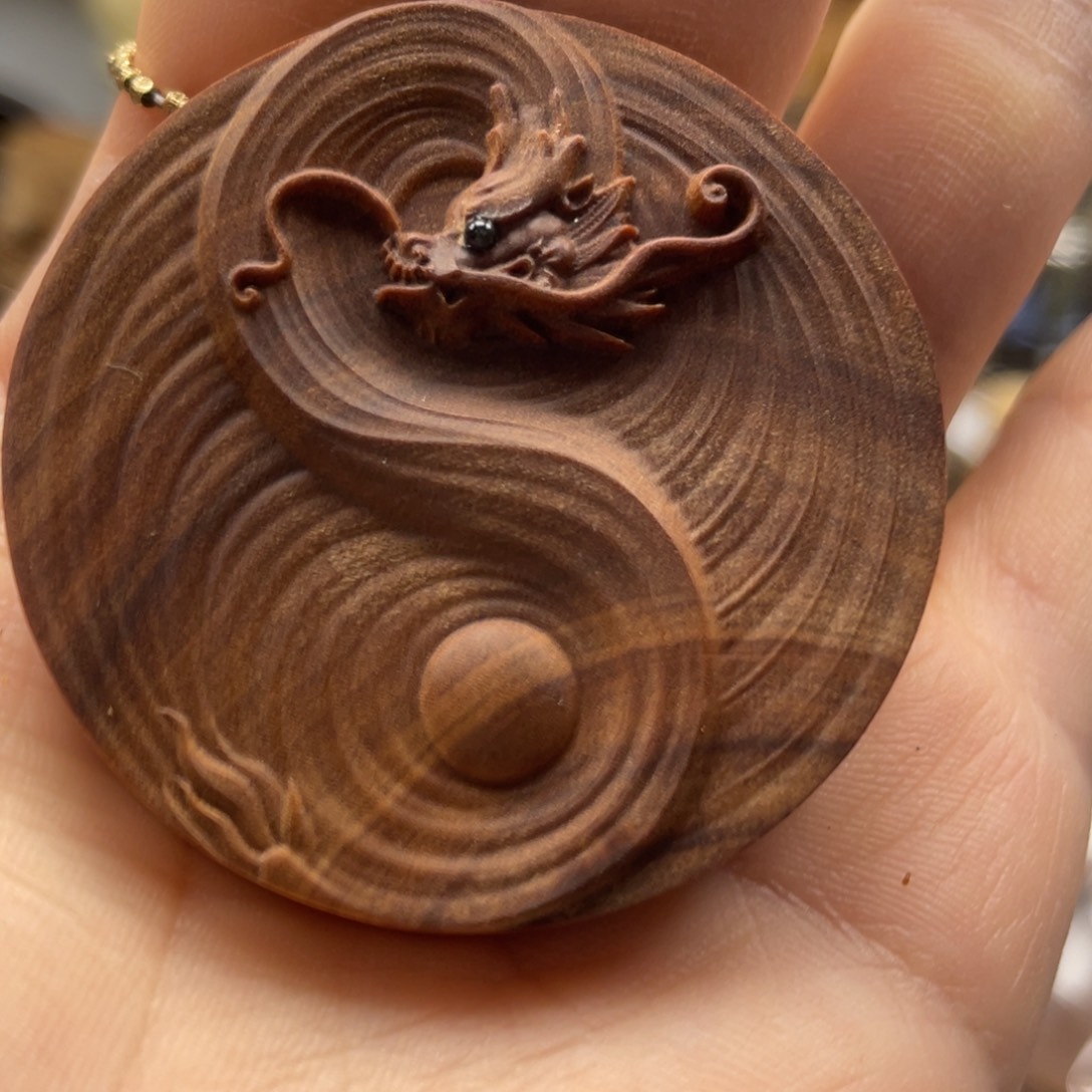 檀香木其他沉水龙牌