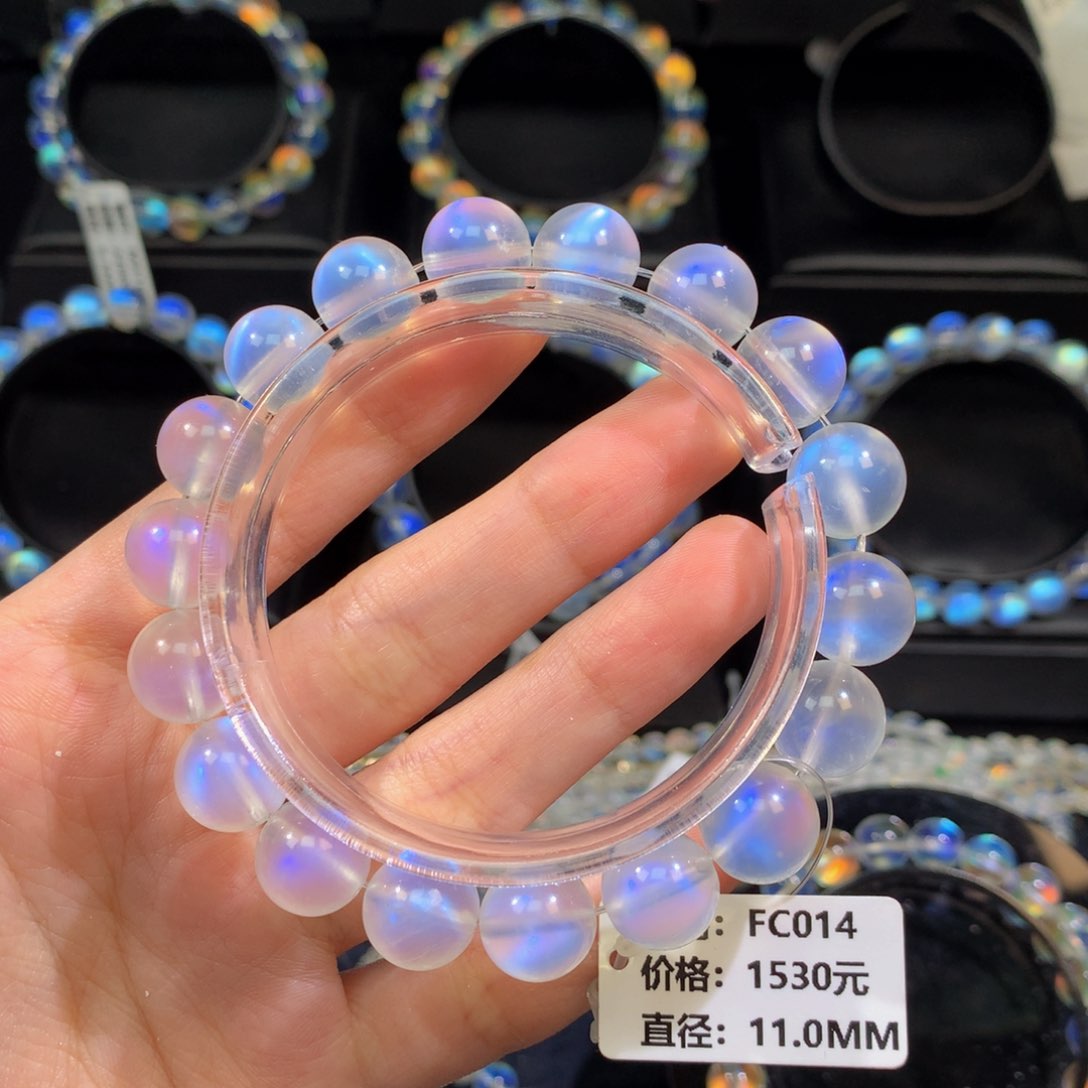 月光石手链未镶嵌斯里FC014#11.0mm