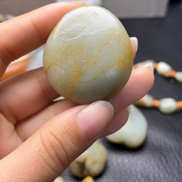 和田玉颈饰未镶嵌19