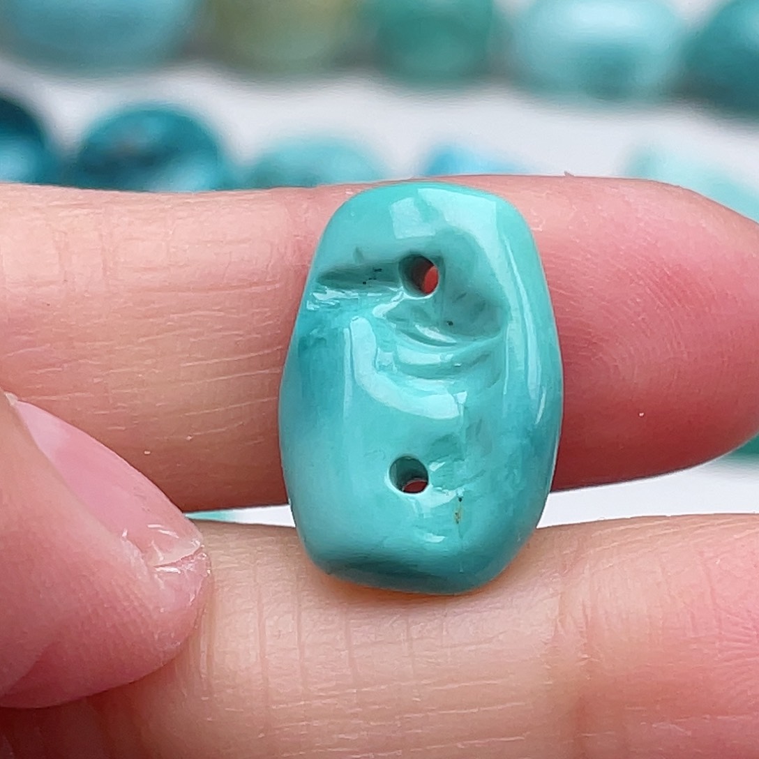 未镶嵌绿松石珠宝奇石