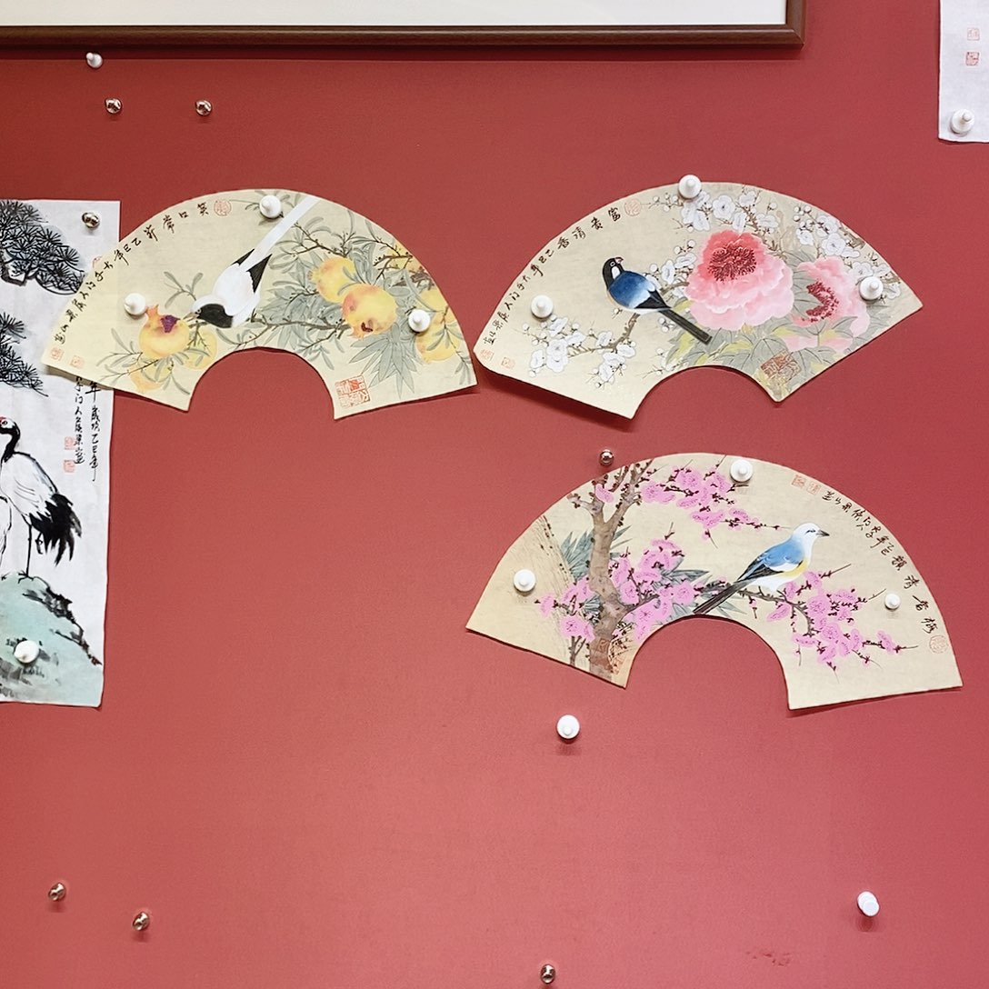 用***9国画大风堂嫡传-侯果山老师作品路 