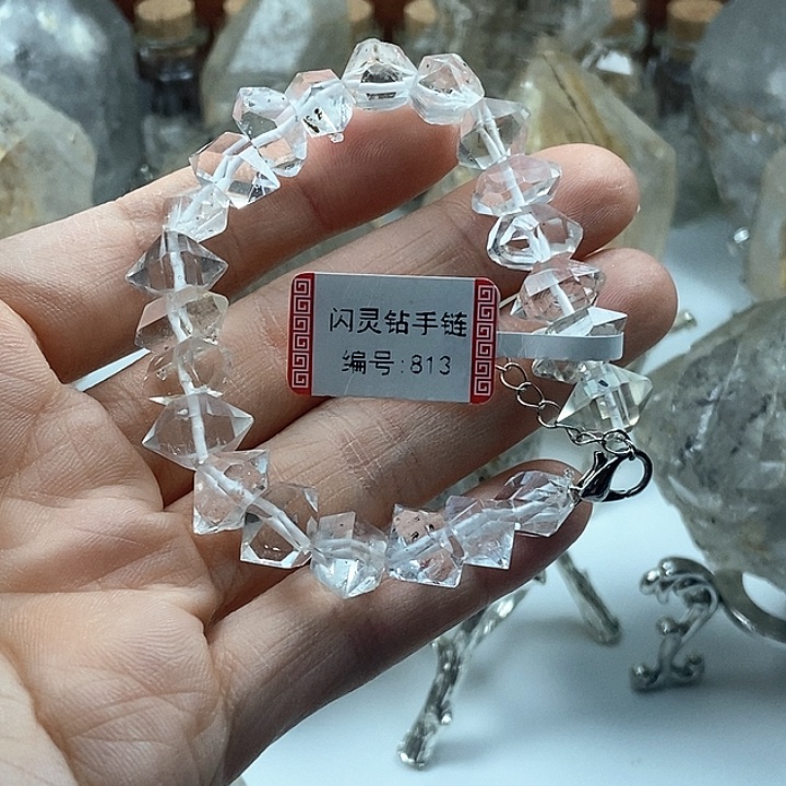 水晶颈饰合金美国赫尔基蒙手链