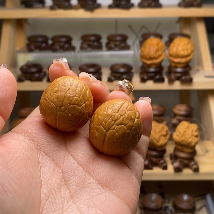 吊坠文玩核桃29蛇皮球Y07