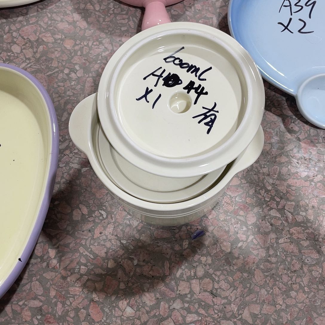 瓷片微瑕陶瓷餐具套装44