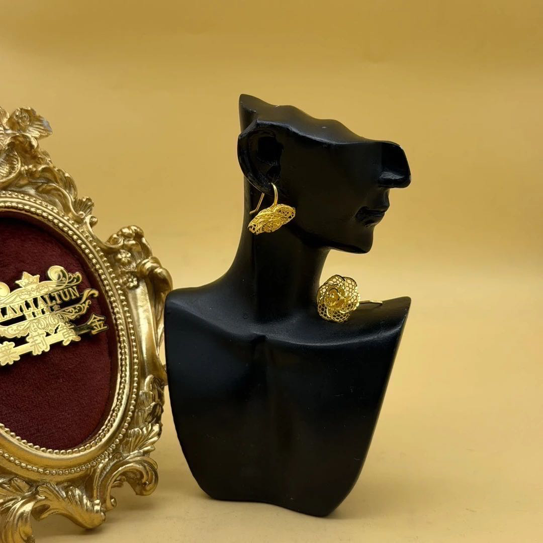 B播 3.15g 足金999 耳饰d