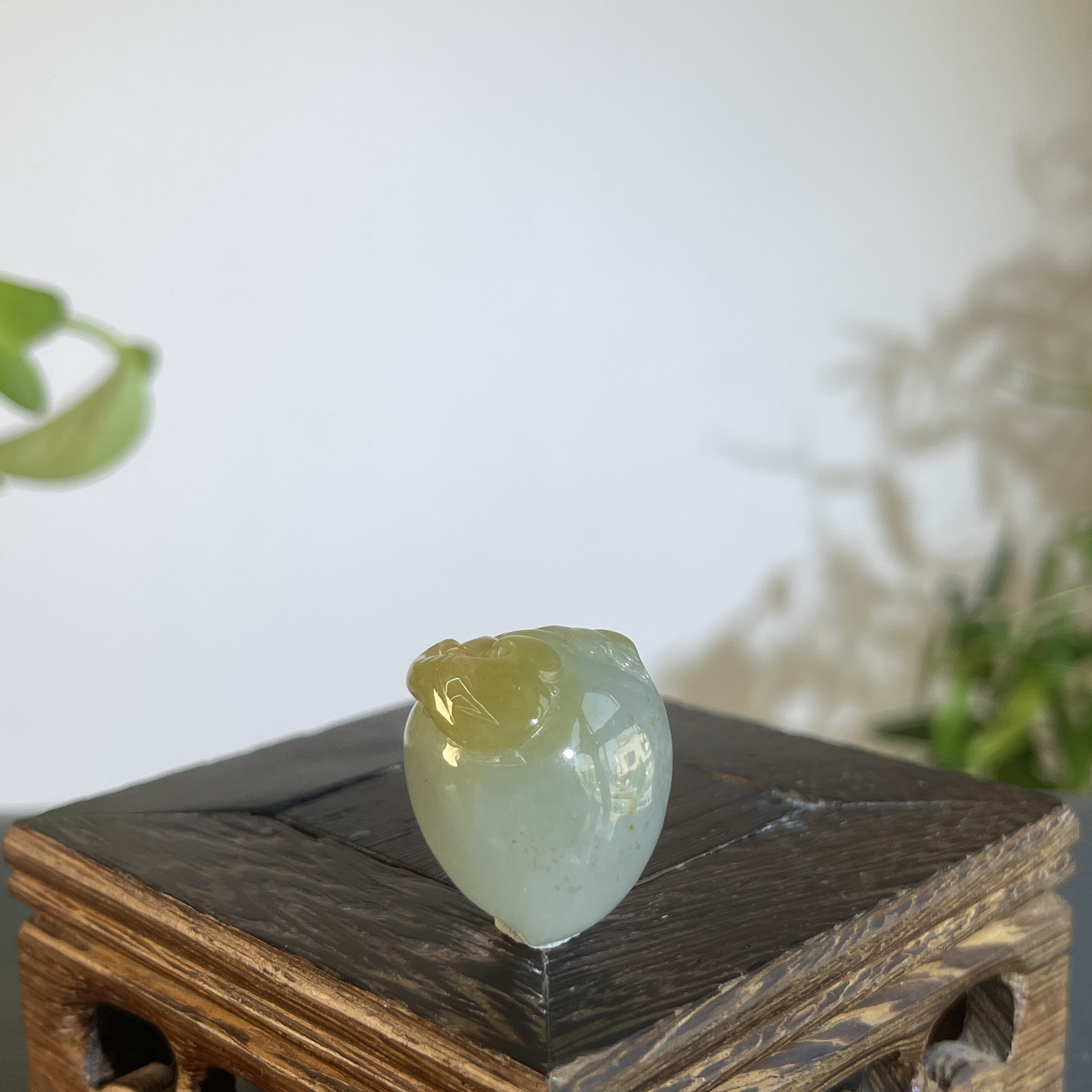 JTW09-60 天然缅甸A货翡翠  翡翠桃子