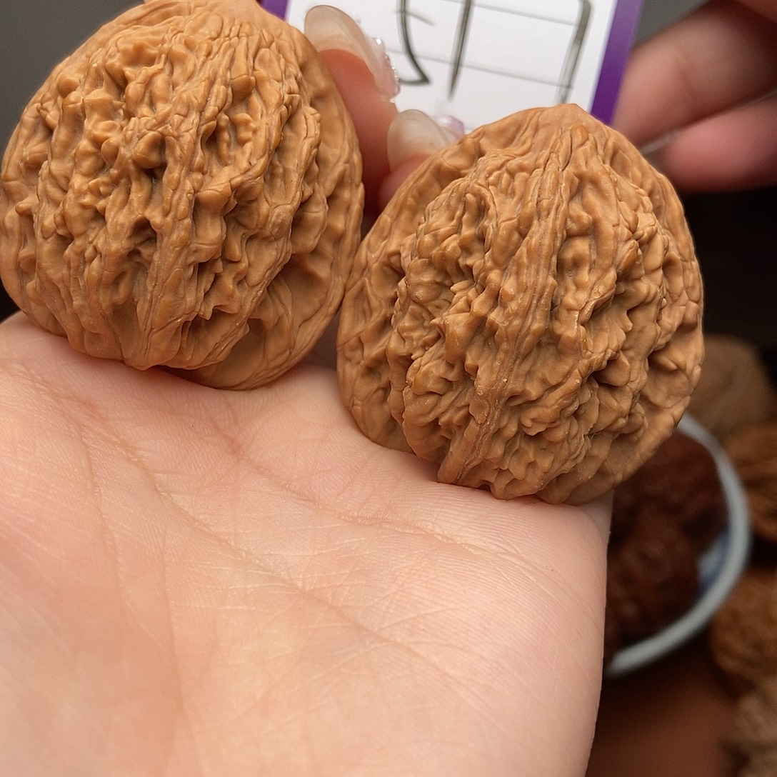 吊坠文玩核桃虎头40