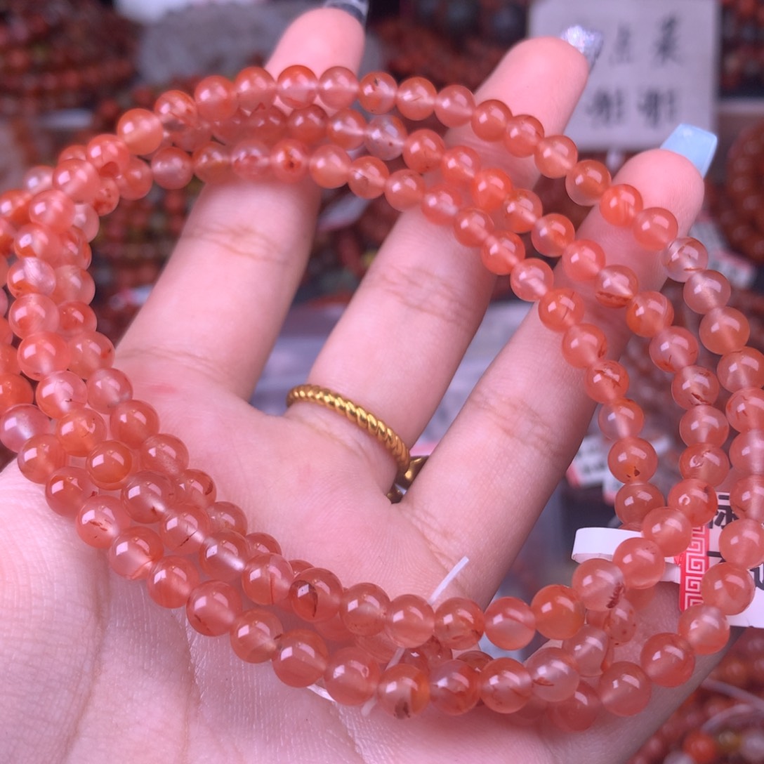 未镶嵌手链南红玛瑙15号卡5