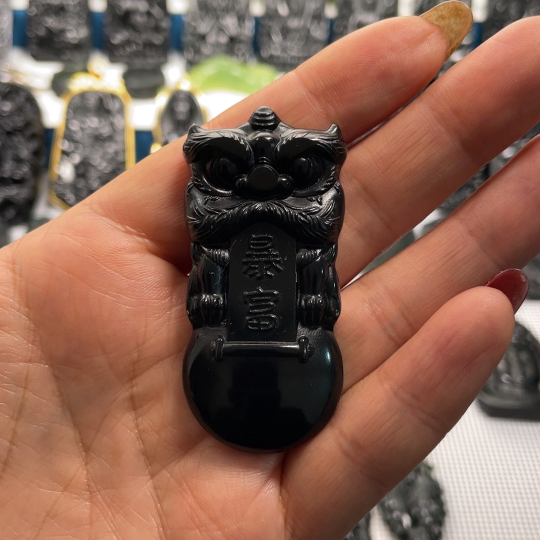 蛇纹石玉吊坠未镶嵌L**K