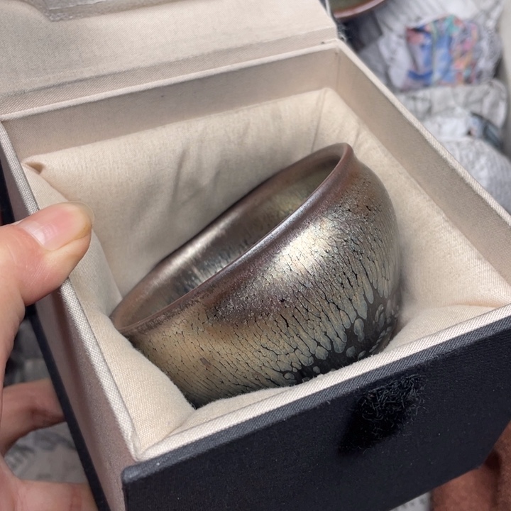 茶盏建窑建盏主人杯