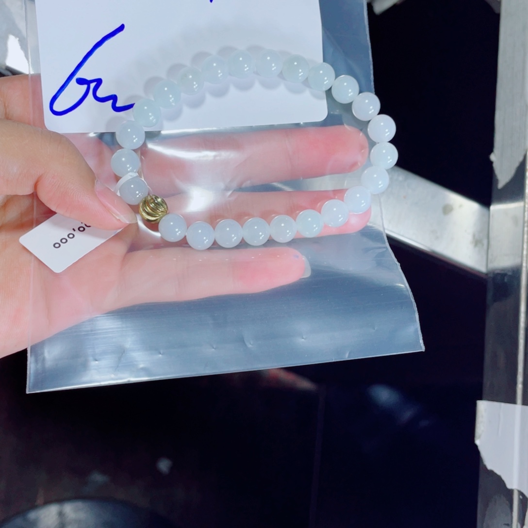 定制翡翠未镶嵌完****n珠串