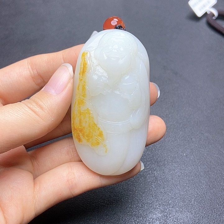 和田玉挂件未镶嵌N