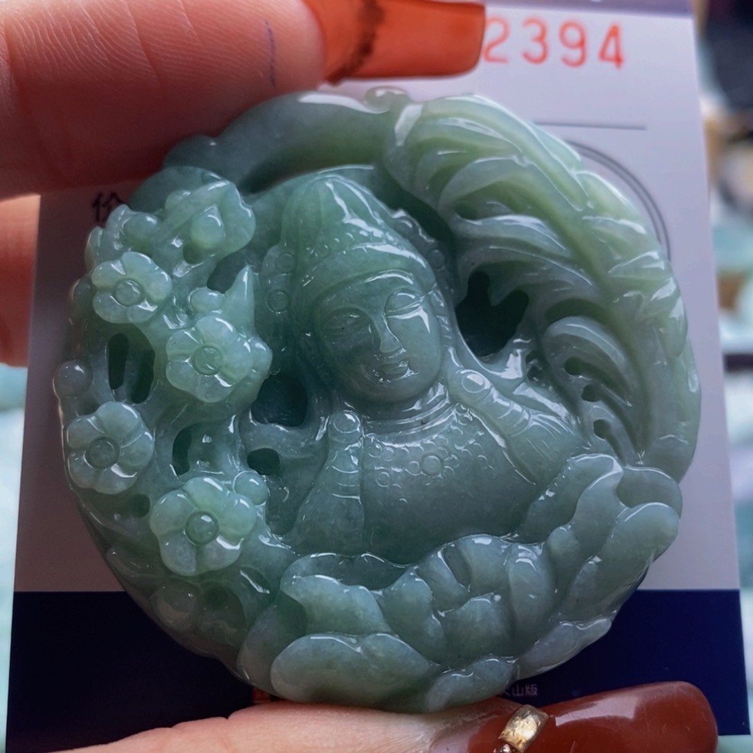 翡翠吊坠(不含链)未镶嵌