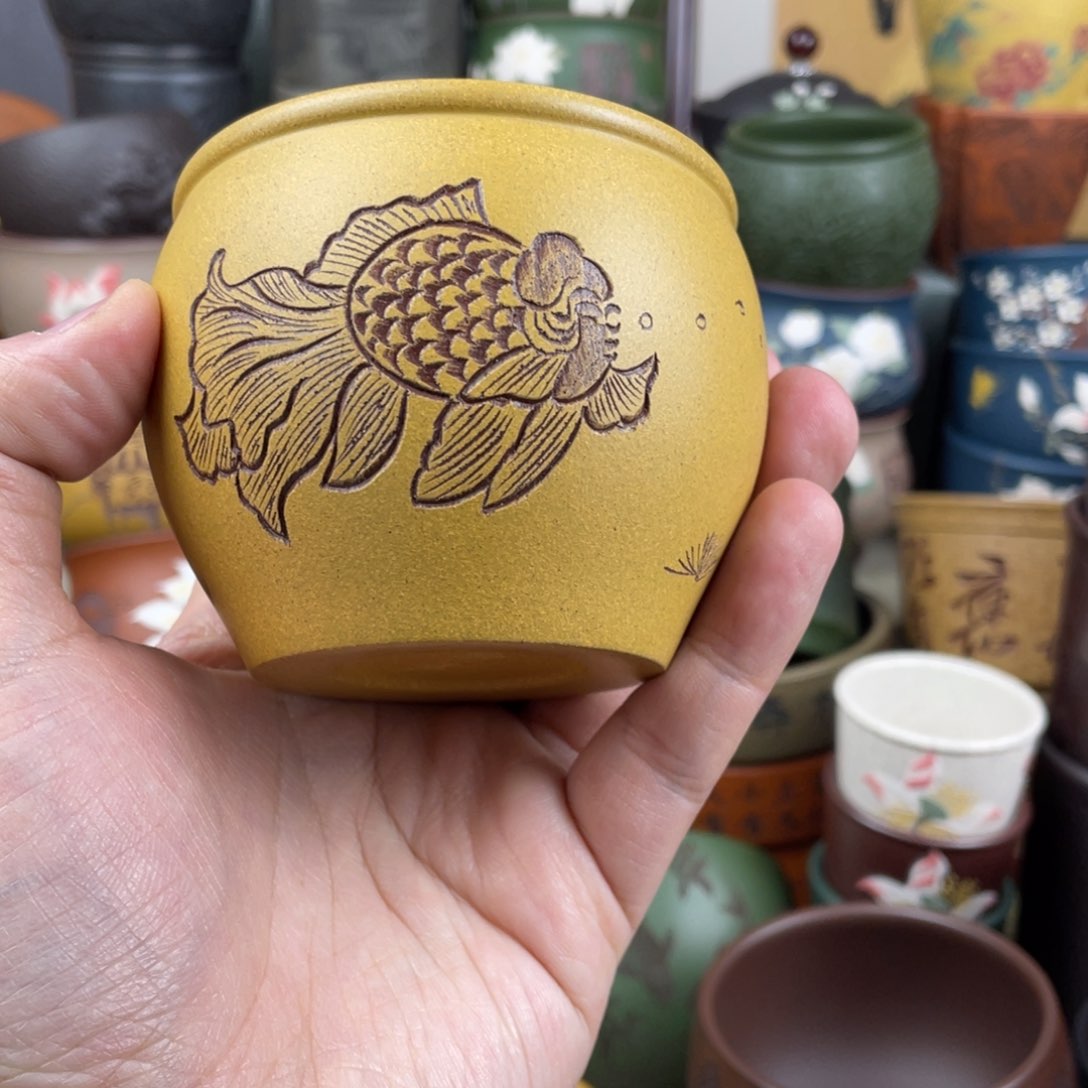 紫砂茶杯紫砂茶杯