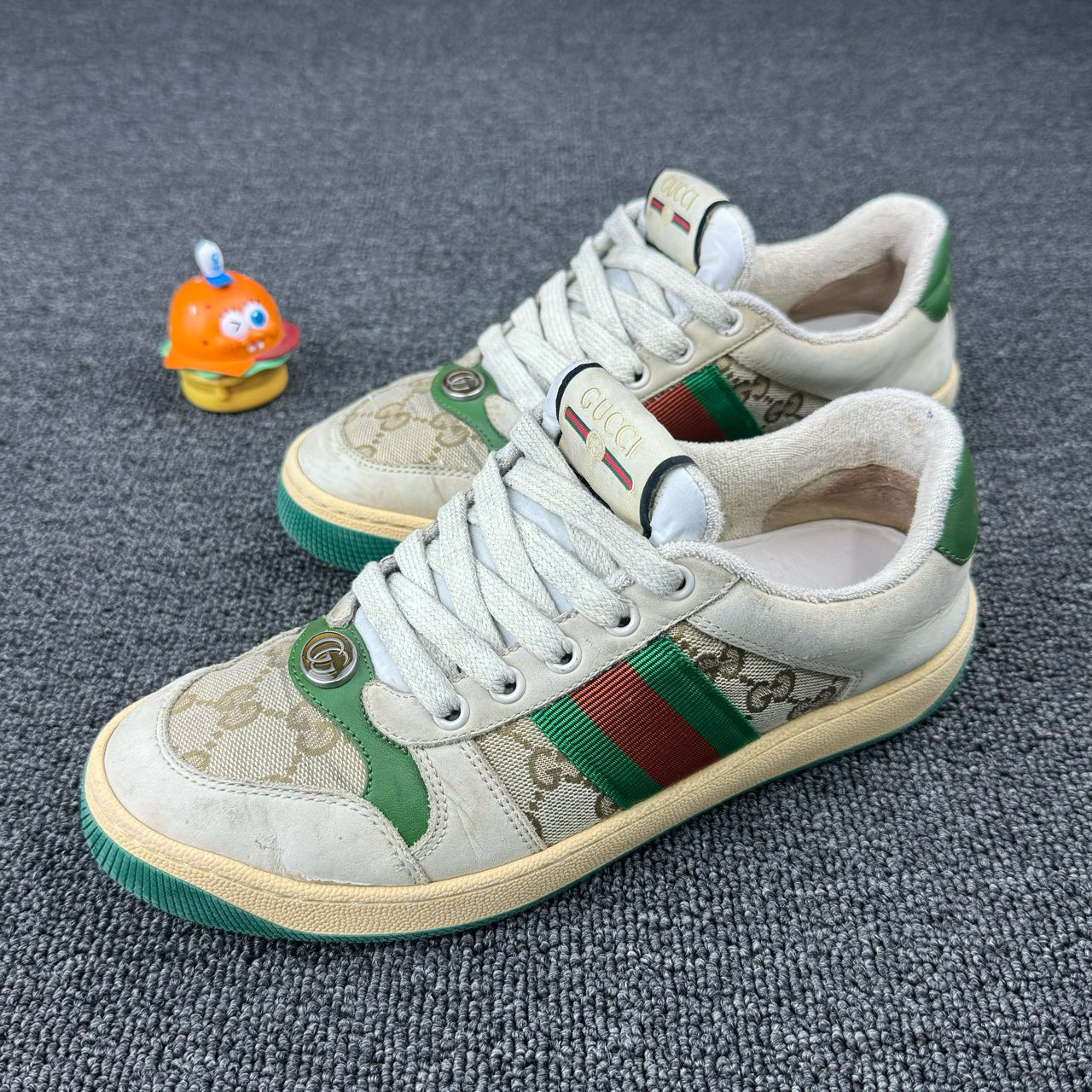 款式：Gucci古驰绿尾脏脏鞋 尺码：37 HB702