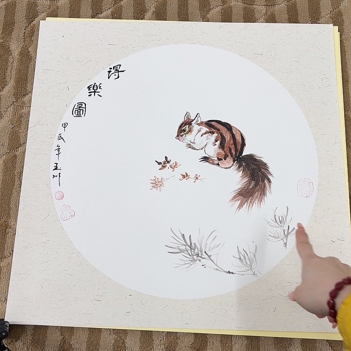 国画花鸟等多种鸟类的栖息环境50.50