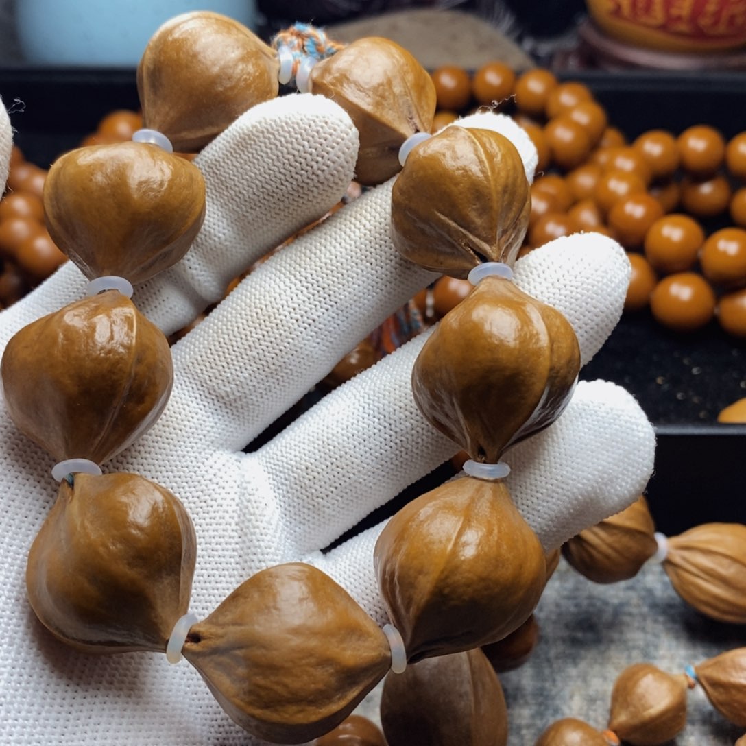 橄榄核手串/手链群**主2.3尺寸铁核